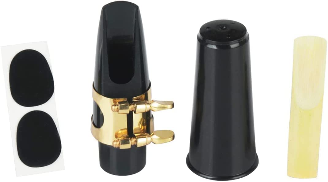 Alto Sax Mouthpiece Kit with Ligature Cap 2.5 Reed H474