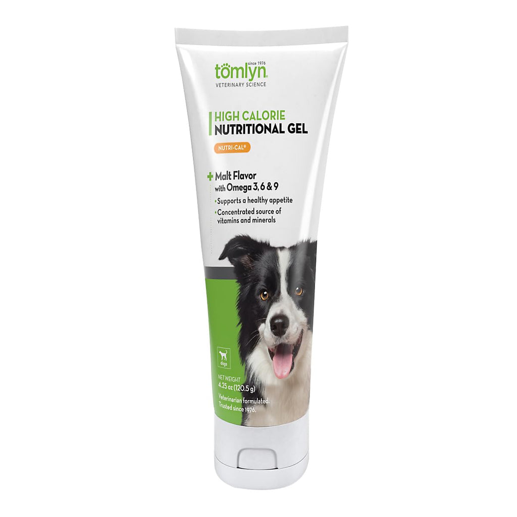 Malt-Flavored High-Calorie Nutritional Gel for Dogs, 4.25oz O76454