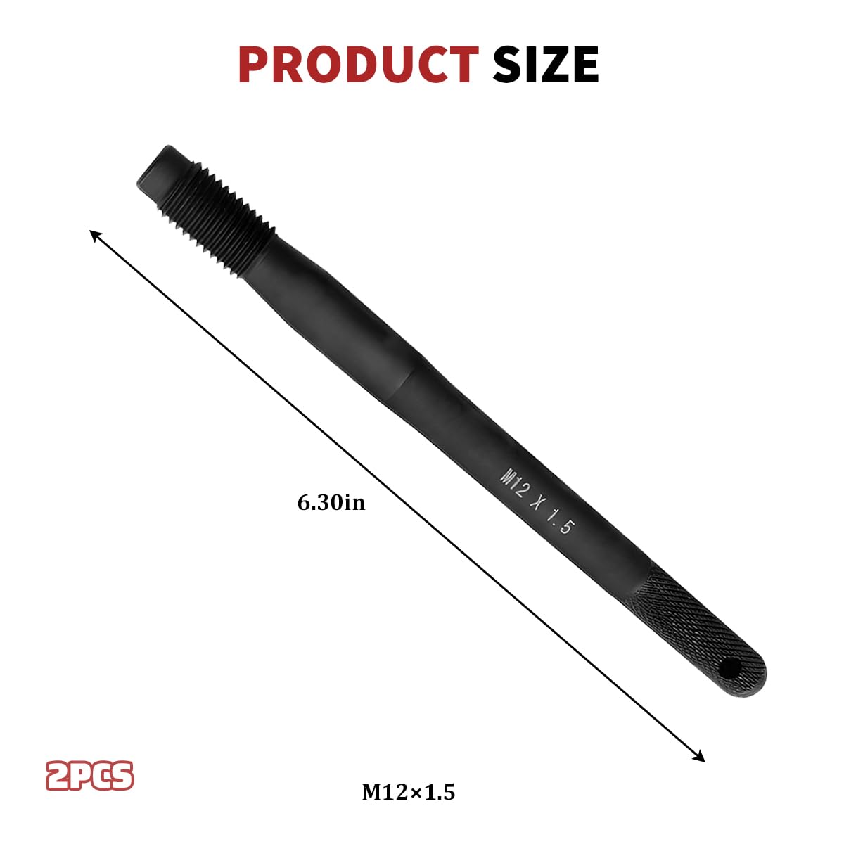 M12 x 1.5 Steel Wheel Alignment Pin F7128