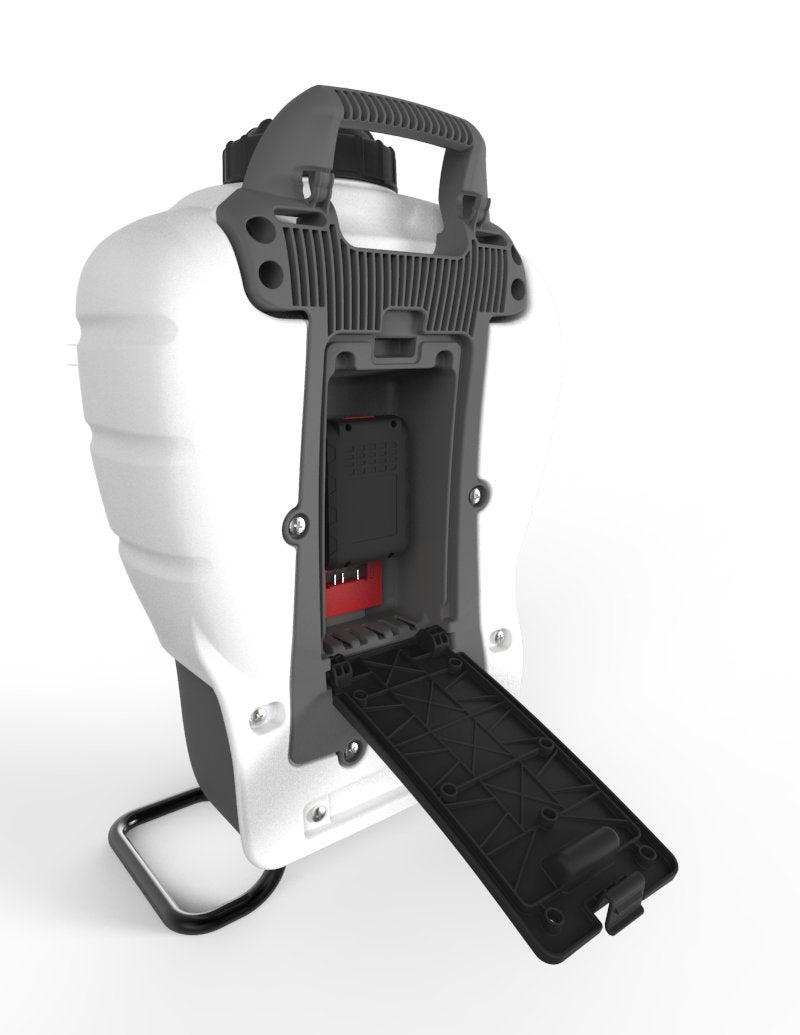 Battery Powered Backpack Sprayer, 4 gal, White & Surfactant for Herbicides Non-Ionic, 16oz X53221