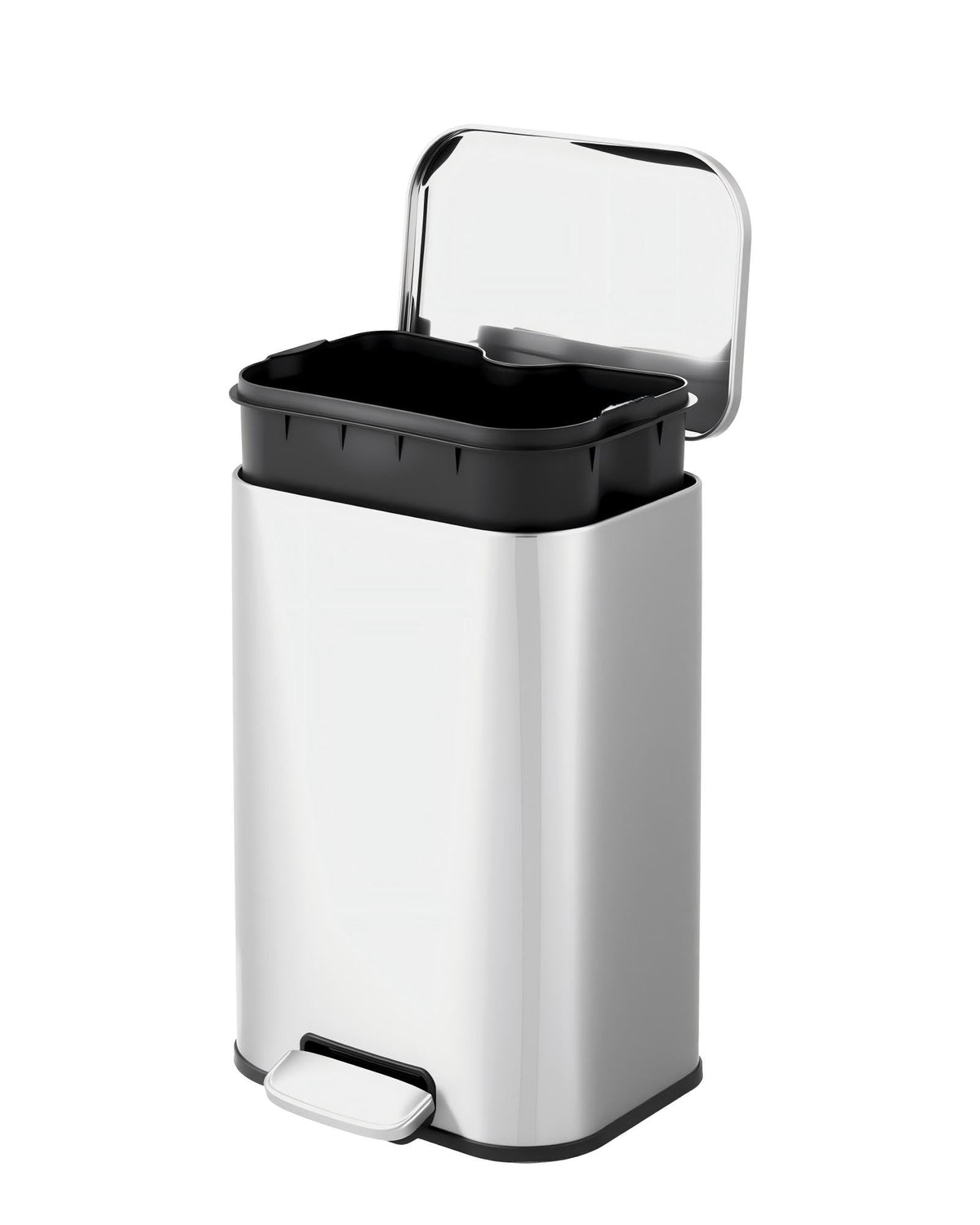 50L Stainless Steel Step Trash Can E91985