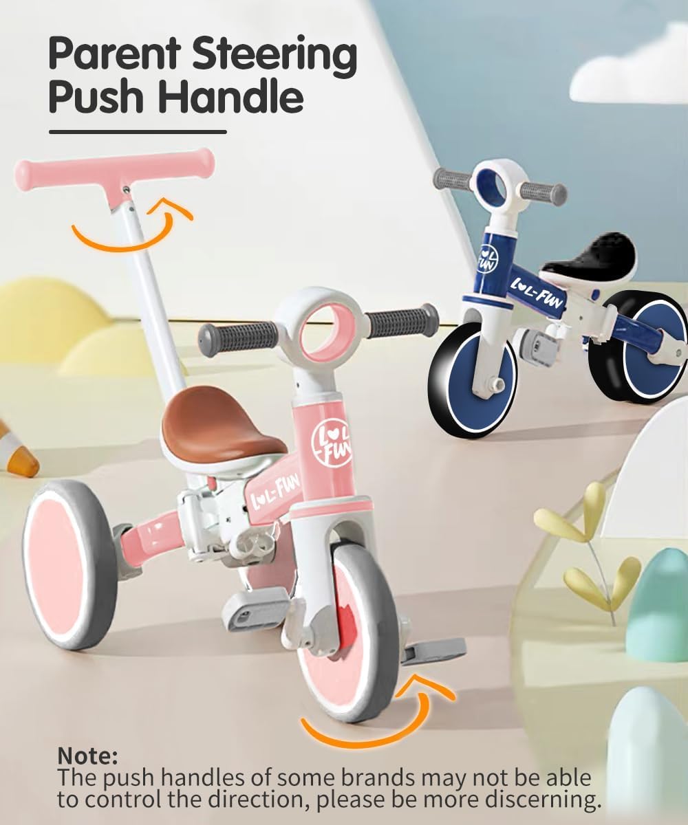 Toddler Balance Bike 5 in 1 Tricycle L6477
