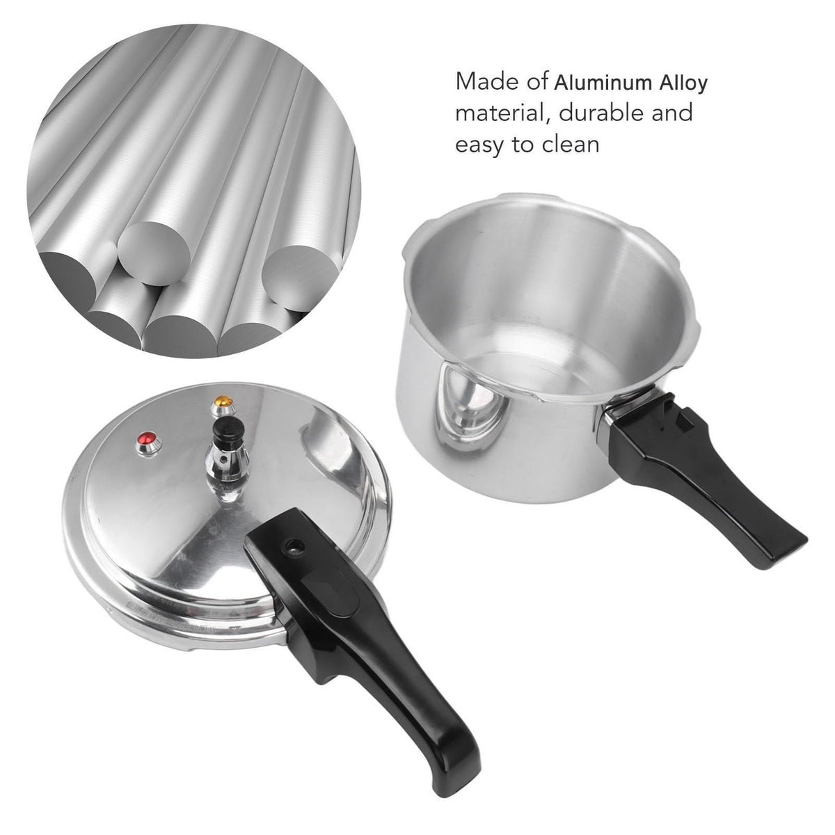 3 Liter Stainless Steel Pressure Cooker U2868