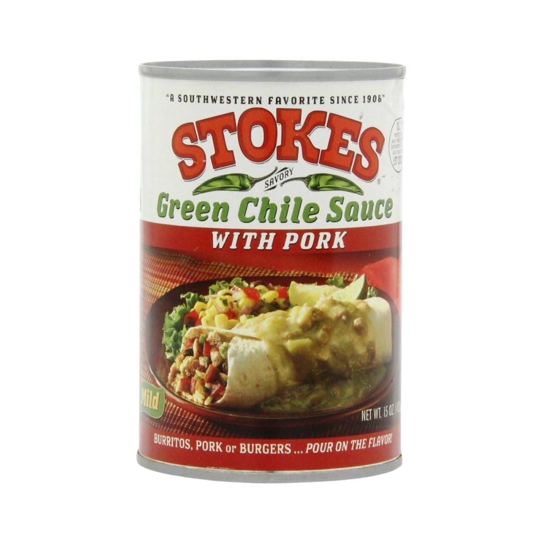 Green Chile Sauce with Pork 12 Cans D8714