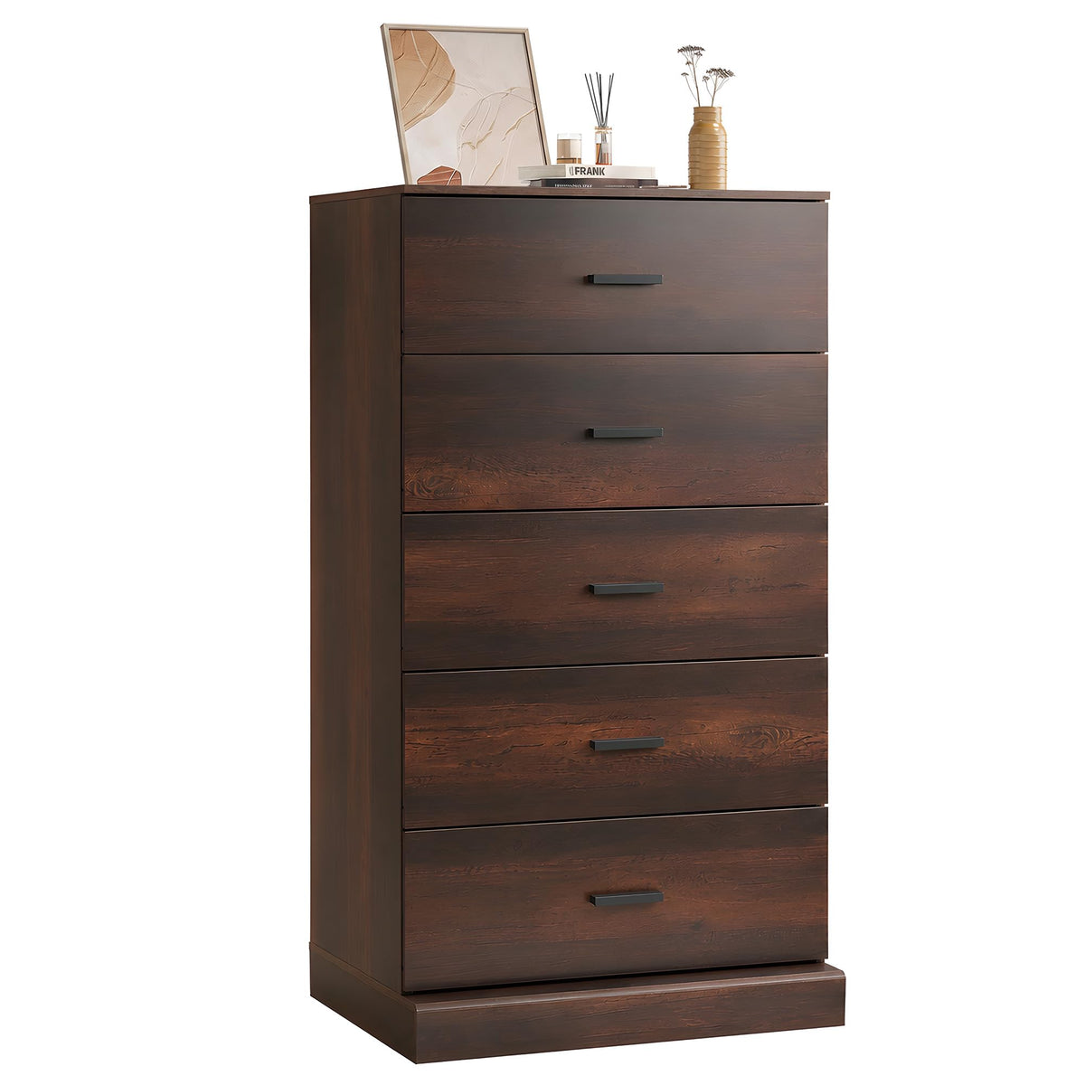 Brown 5 Drawer Dresser F139671