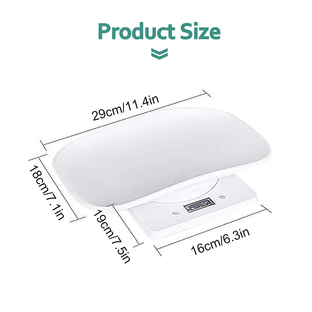 Digital Pet Scale LCD Electronic Weighing Scale C99921