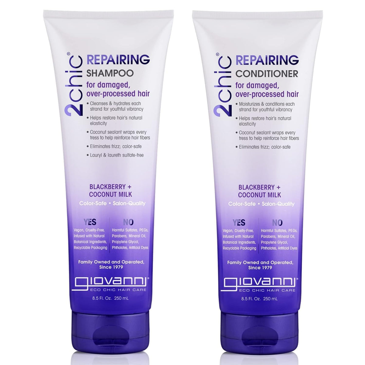 Ultra-Repairing Shampoo & Conditioner Set, 8.5 oz Each M2026