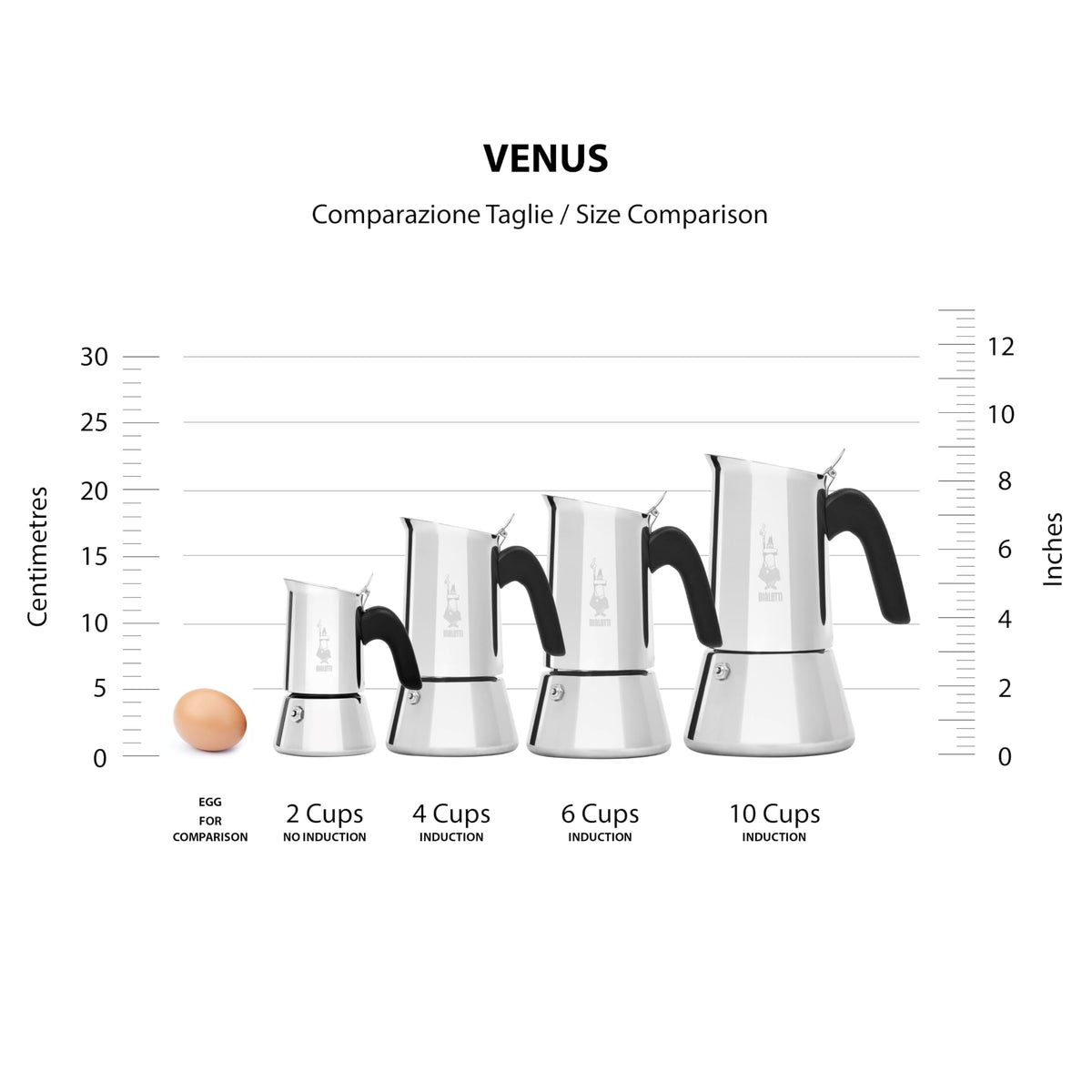 Stainless Steel Stovetop Coffee Maker 6 Cups K2139