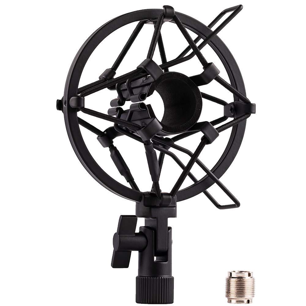 Microphone Shock Mount Holder Clip Anti-Vibration 22mm-26mm R8594