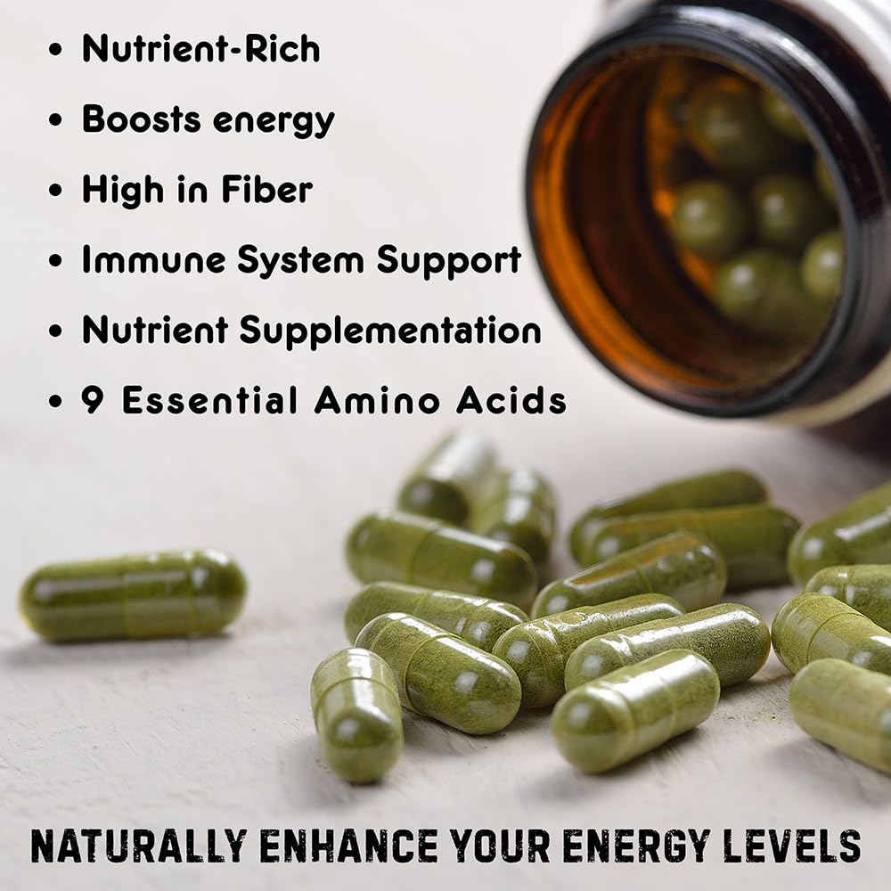 Organic Moringa Capsules 120 Capsules 1000mg Non GMO Gluten Free P540741