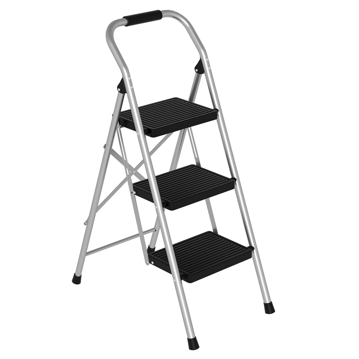 3 Step Folding Anti Slip Step Stool 330lbs R795