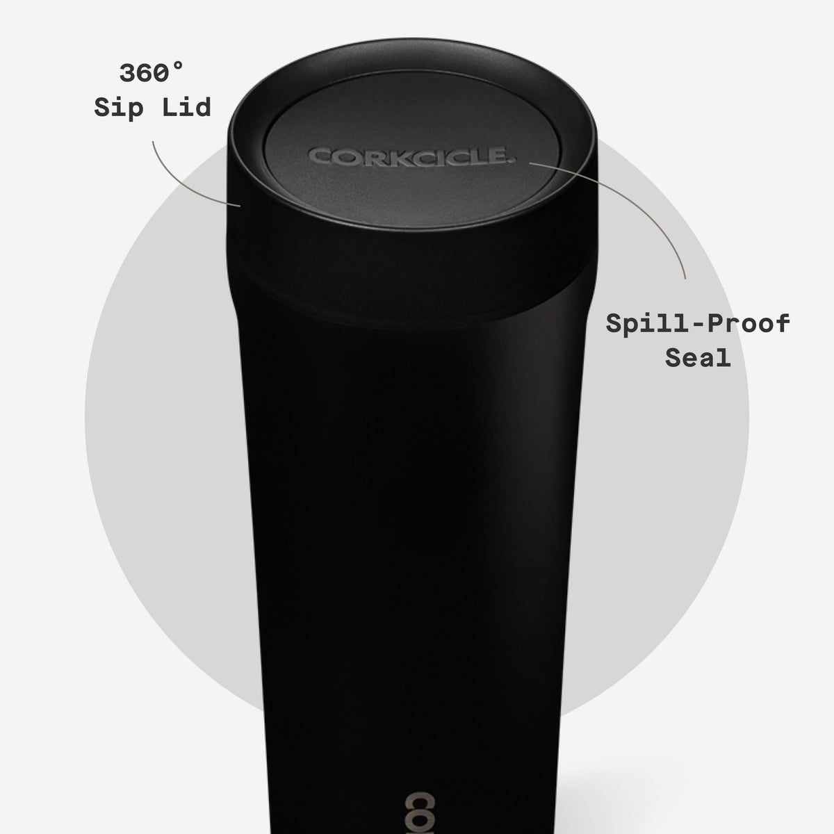 17 oz Travel Mug with 360° Sip Lid M6578