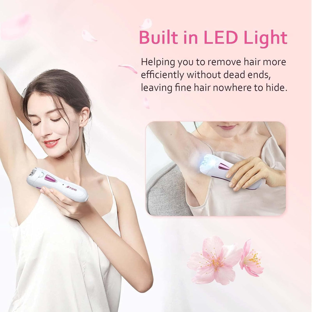 Epilator for Women Face Legs Bikini D334
