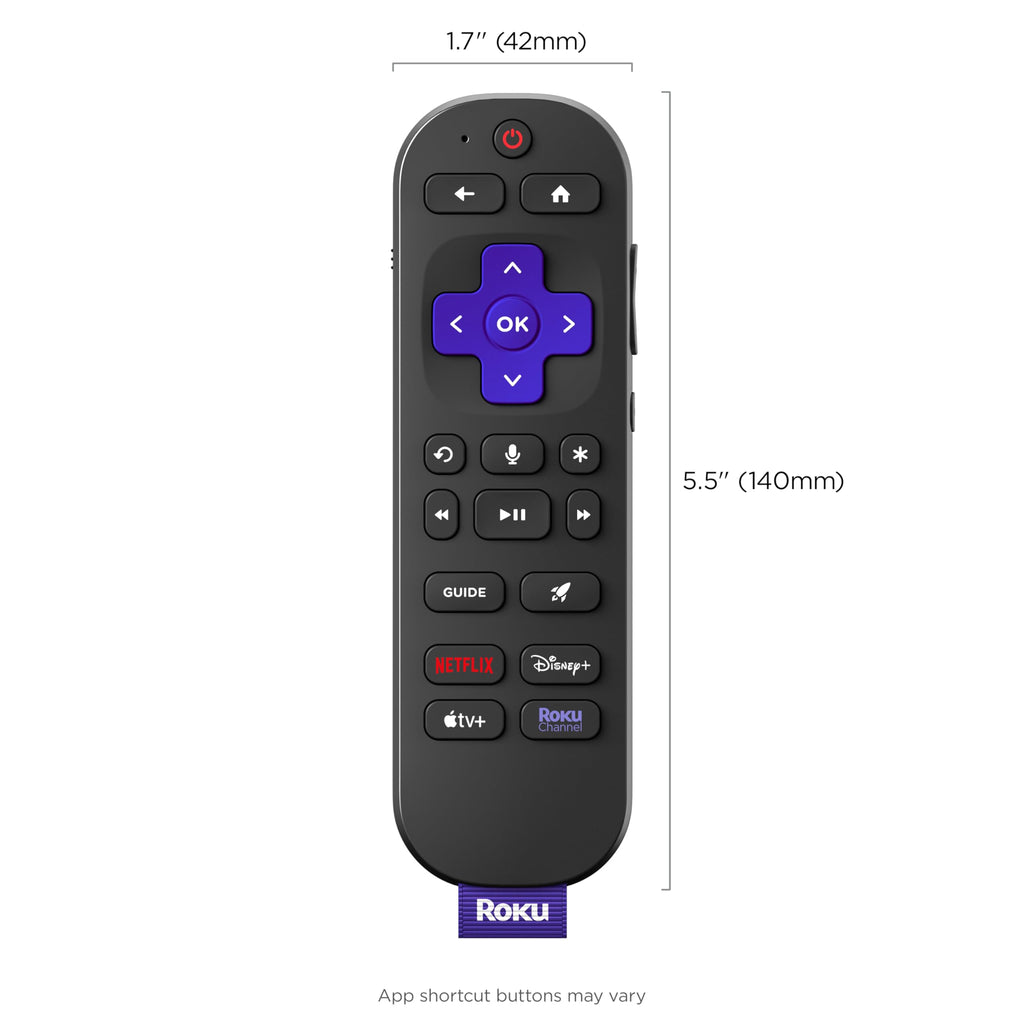 Rechargeable TV Remote Control with Voice Controls T226