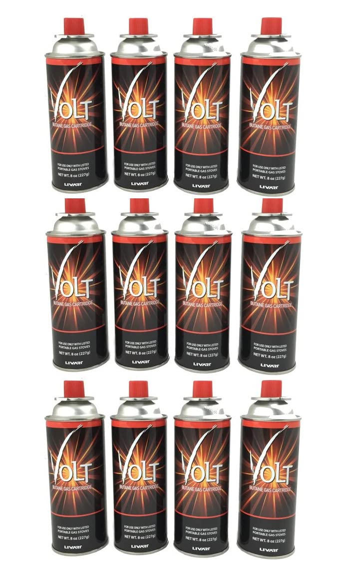 Butane Stove Fuel Canister 12 Pack P4773