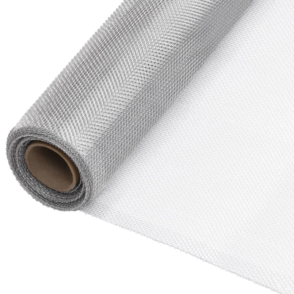 Aluminium Mesh Screen Roll 44.1 x 196.9 Inch Heavy Duty E862930