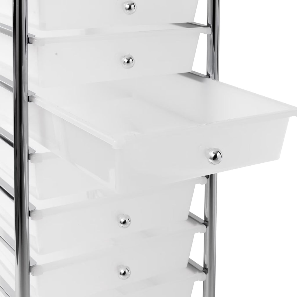 10 Drawer Rolling Craft Cart V919