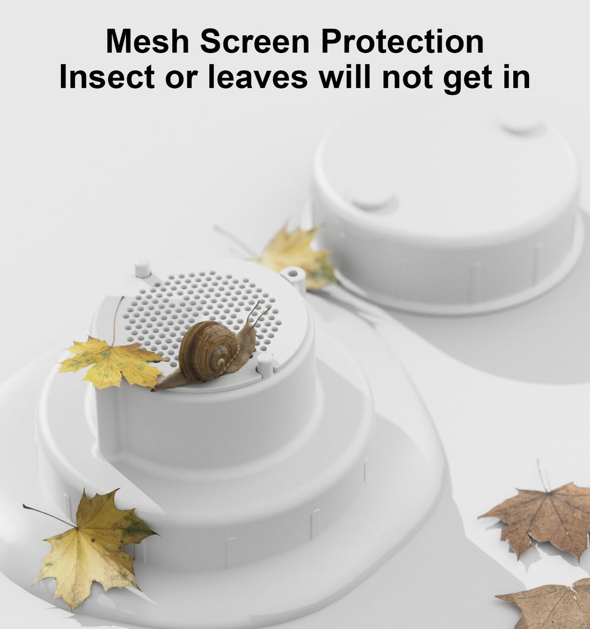 Aluminum RV Sewer Vent Cap with Screen H7443