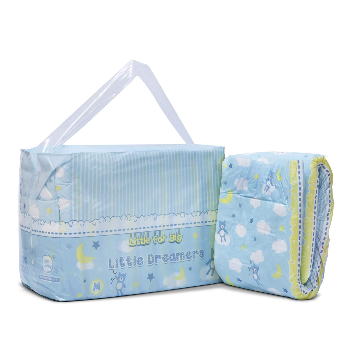 Adult Printed Diaper 10 Pieces Medium U9523