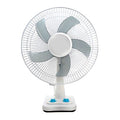 16-Inch 3 Speed 5 Blades Pedestal Fan White L439
