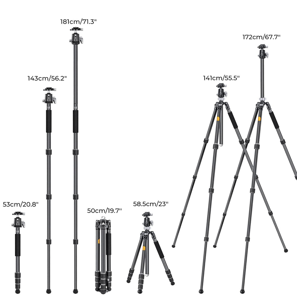 Carbon Fiber Camera Tripod D5711