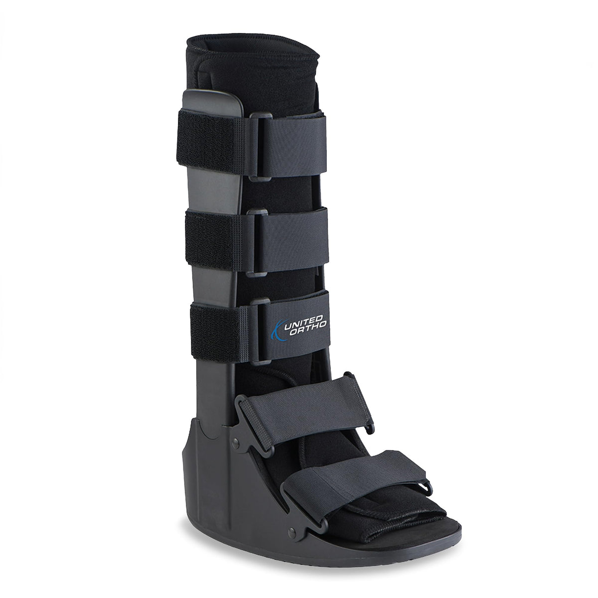Large Black Cam Walker Boot U308