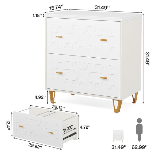2-Drawer Lateral File Cabinet U1929