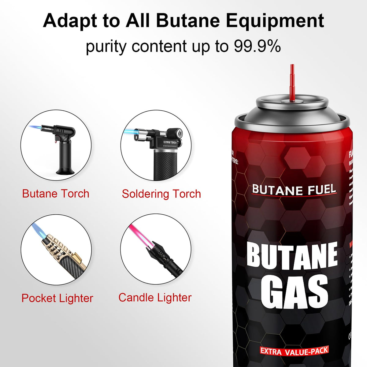 115 ML Butane Fuel Refill 3 Pack C35998