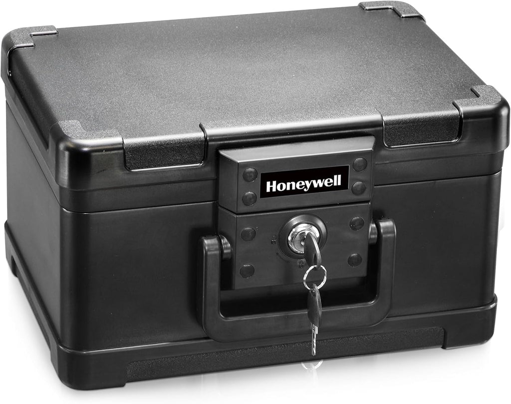 Small Black ABS Plastic Safe with Key Lock R710