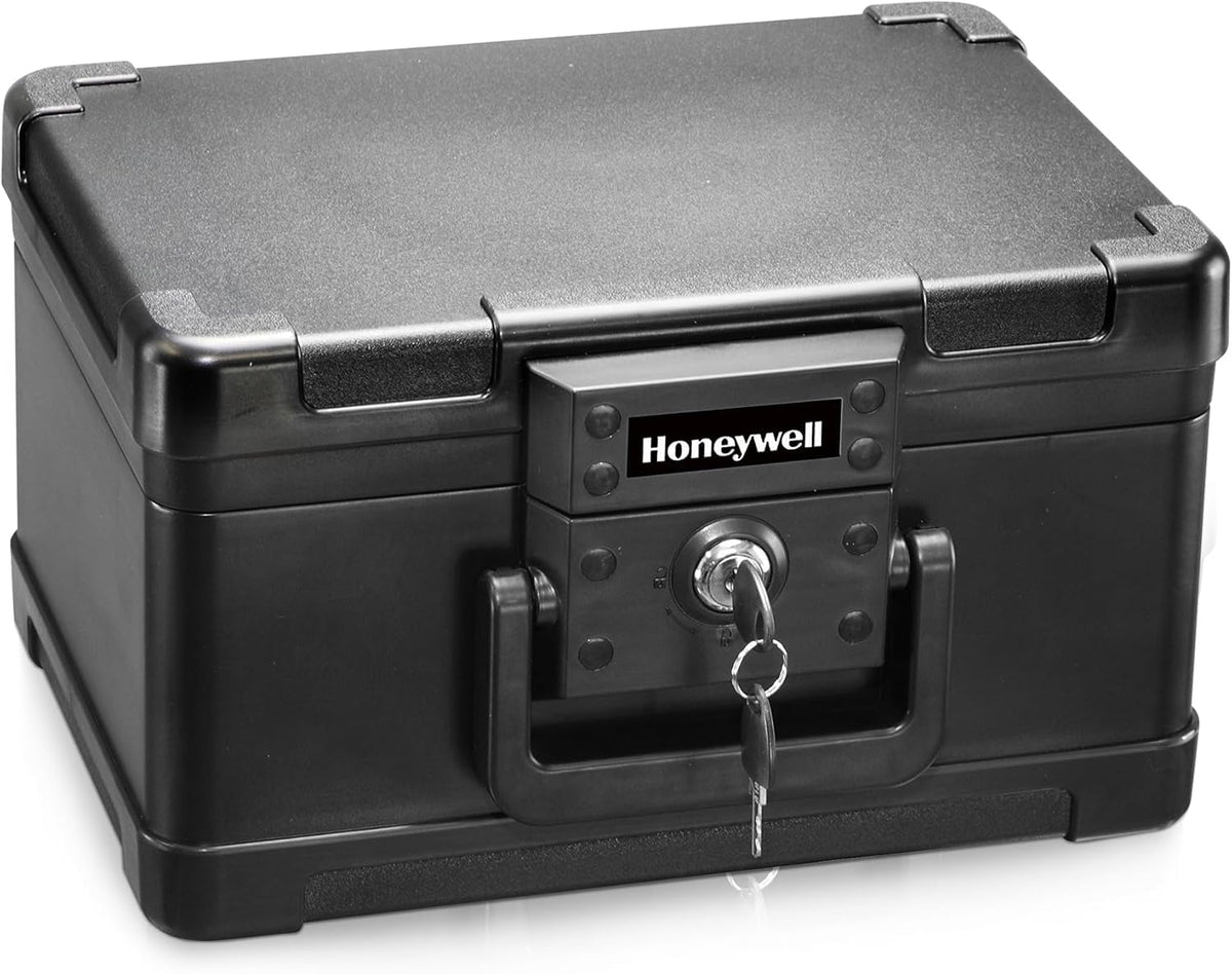 Small Black ABS Plastic Safe with Key Lock R710