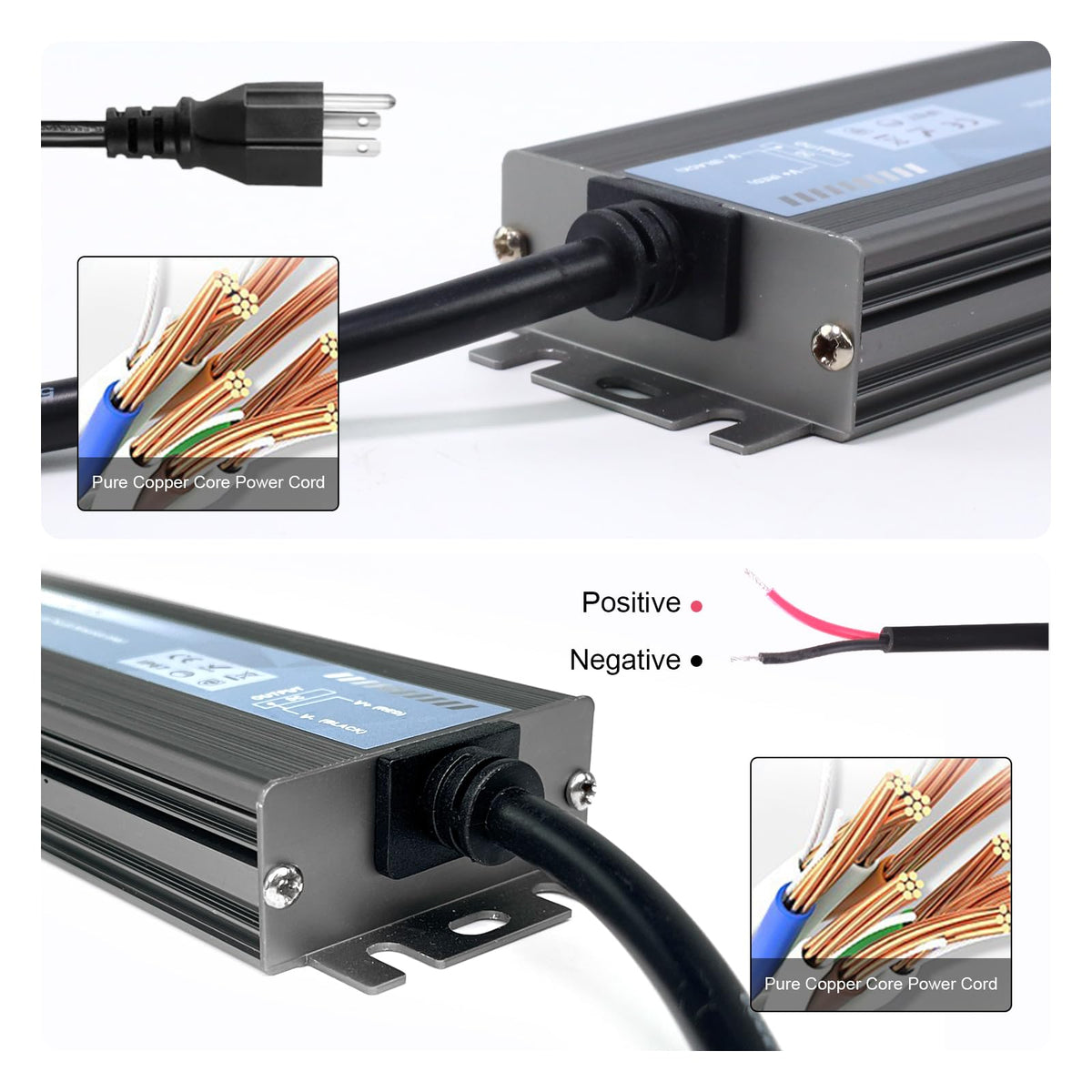 200 Watts 12V DC Waterproof IP67 LED Power Supply E482249