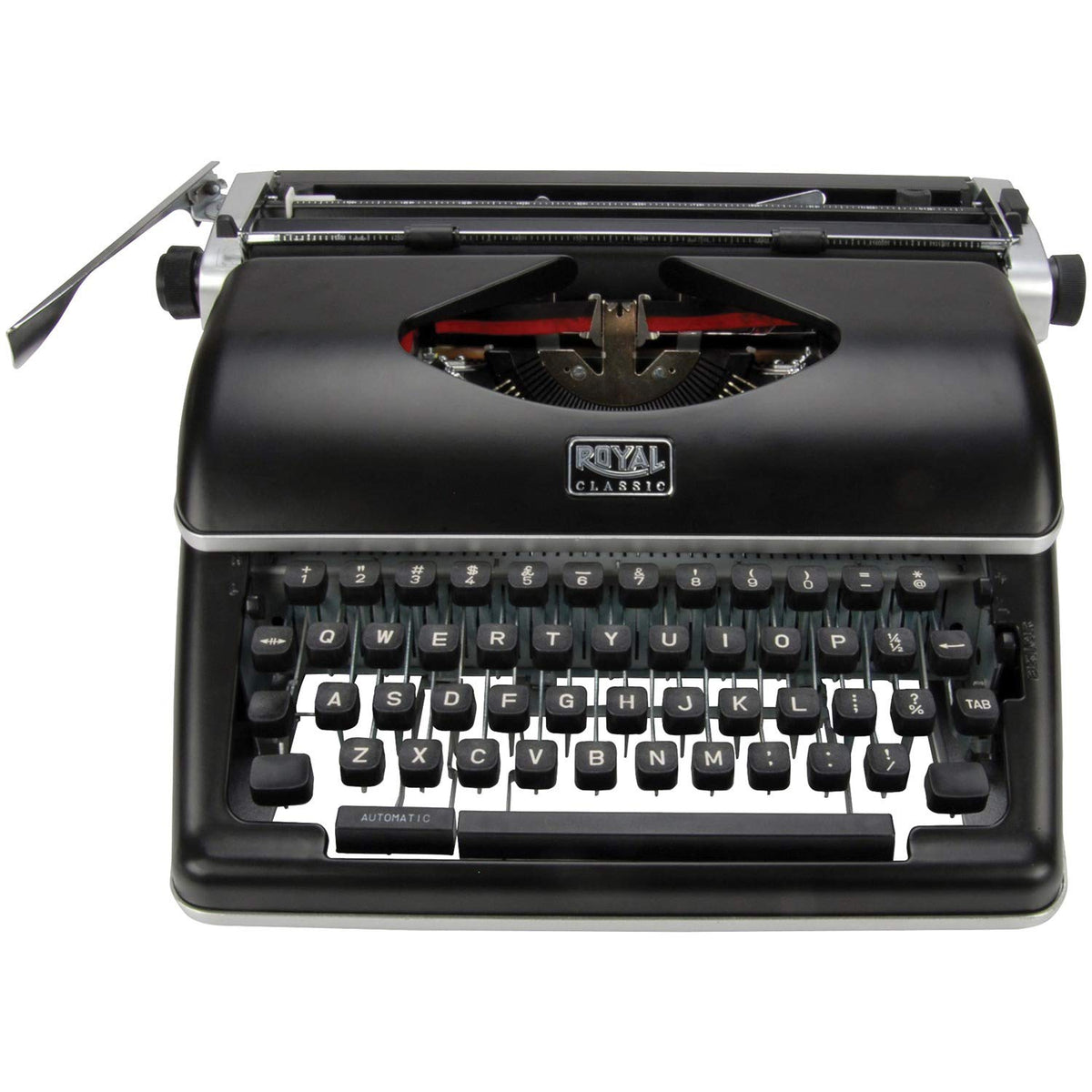 Black Manual Retro Typewriter A81988