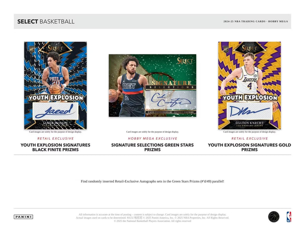2024-25 Select Basketball Trading Card Box F1472