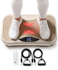 Vibration Plate with Resistance Bands and Remote J65671