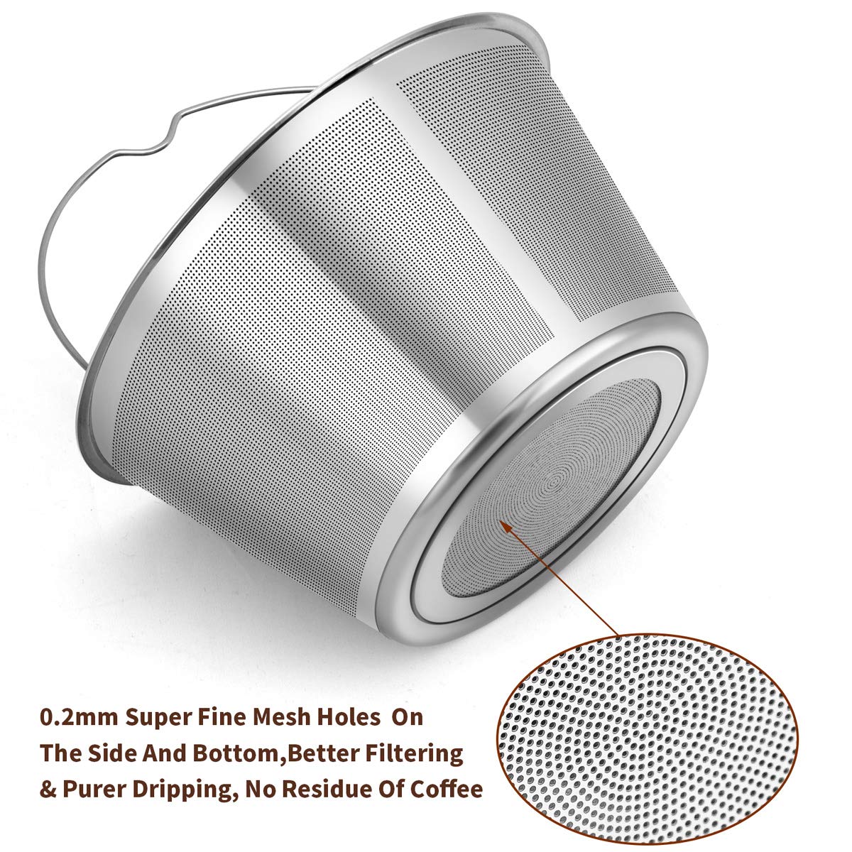 Reusable Stainless Steel Coffee Filter B4848