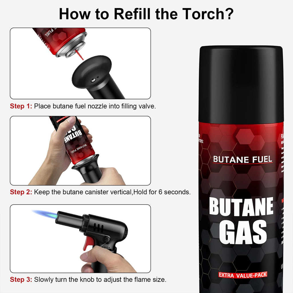 115 ML Butane Fuel Refill 3 Pack C35998