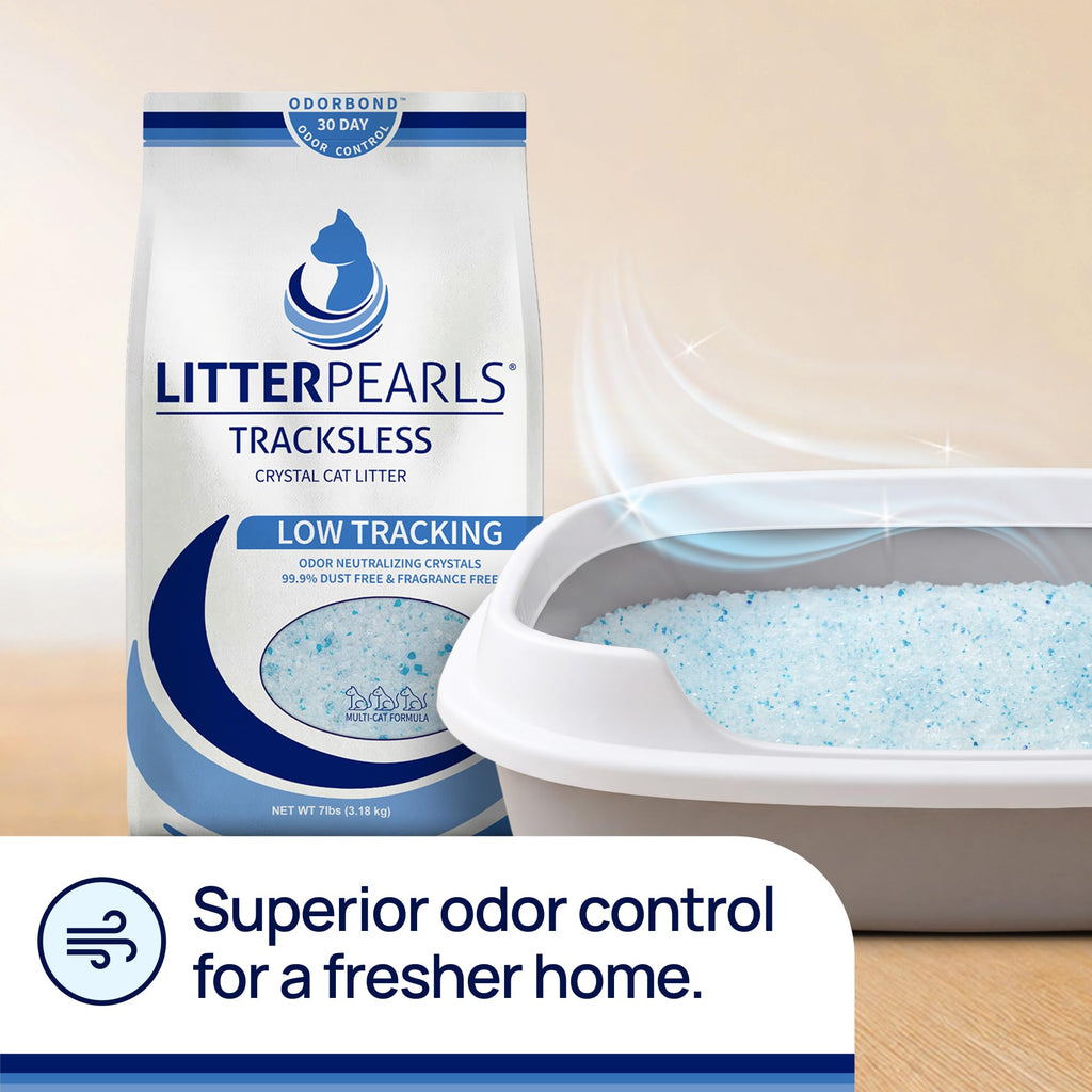 Low-Tracking 30-Day Odor Control Litter 15lbs D9101