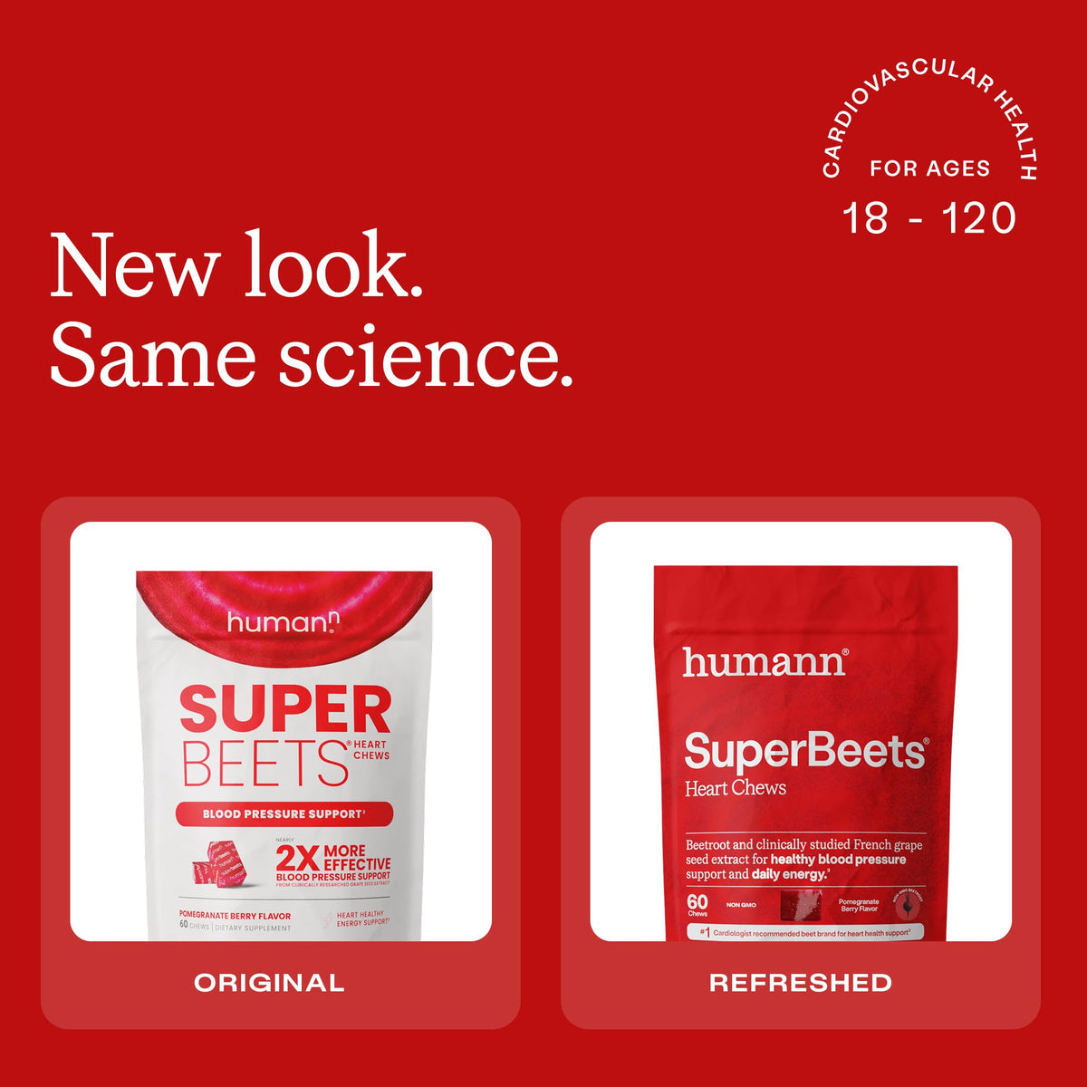 SuperBeets Heart Chews & Tart Cherry Gummies T71111