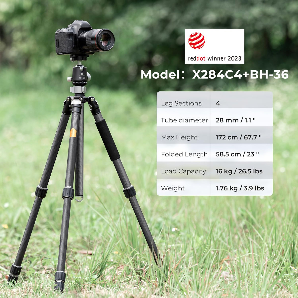 Carbon Fiber Camera Tripod D5711