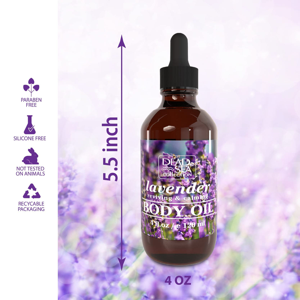 Lavender Body Oil 4 fl.oz C481752