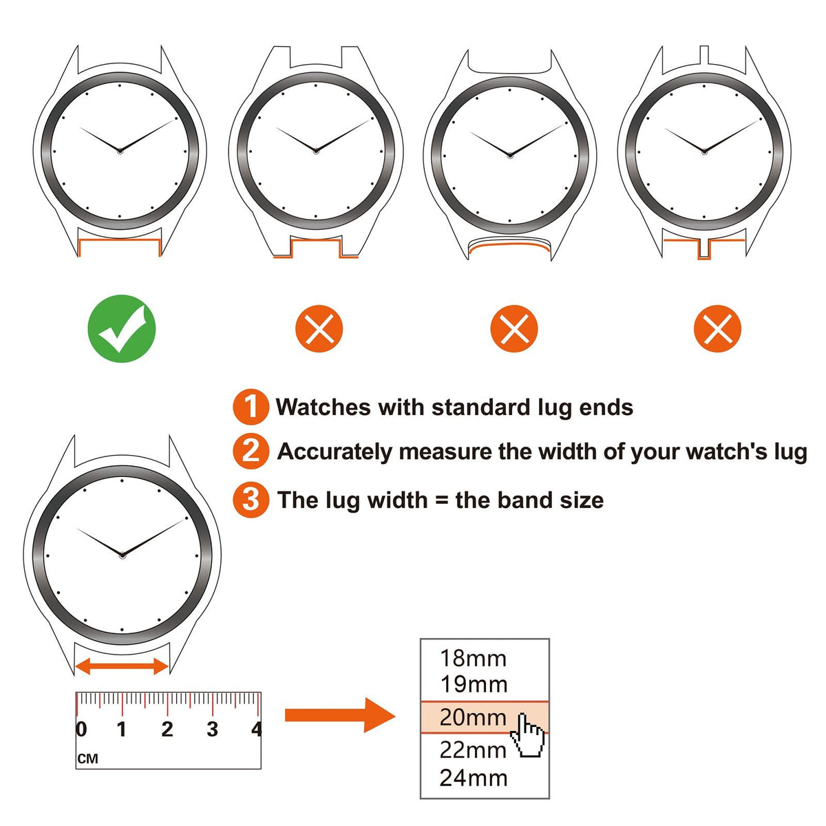 Quick Release Nylon Watch Band U907