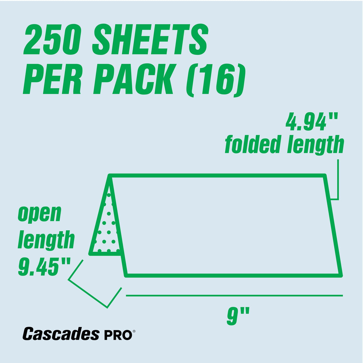 Singlefold Paper Towels 250 Sheets Natural L92608