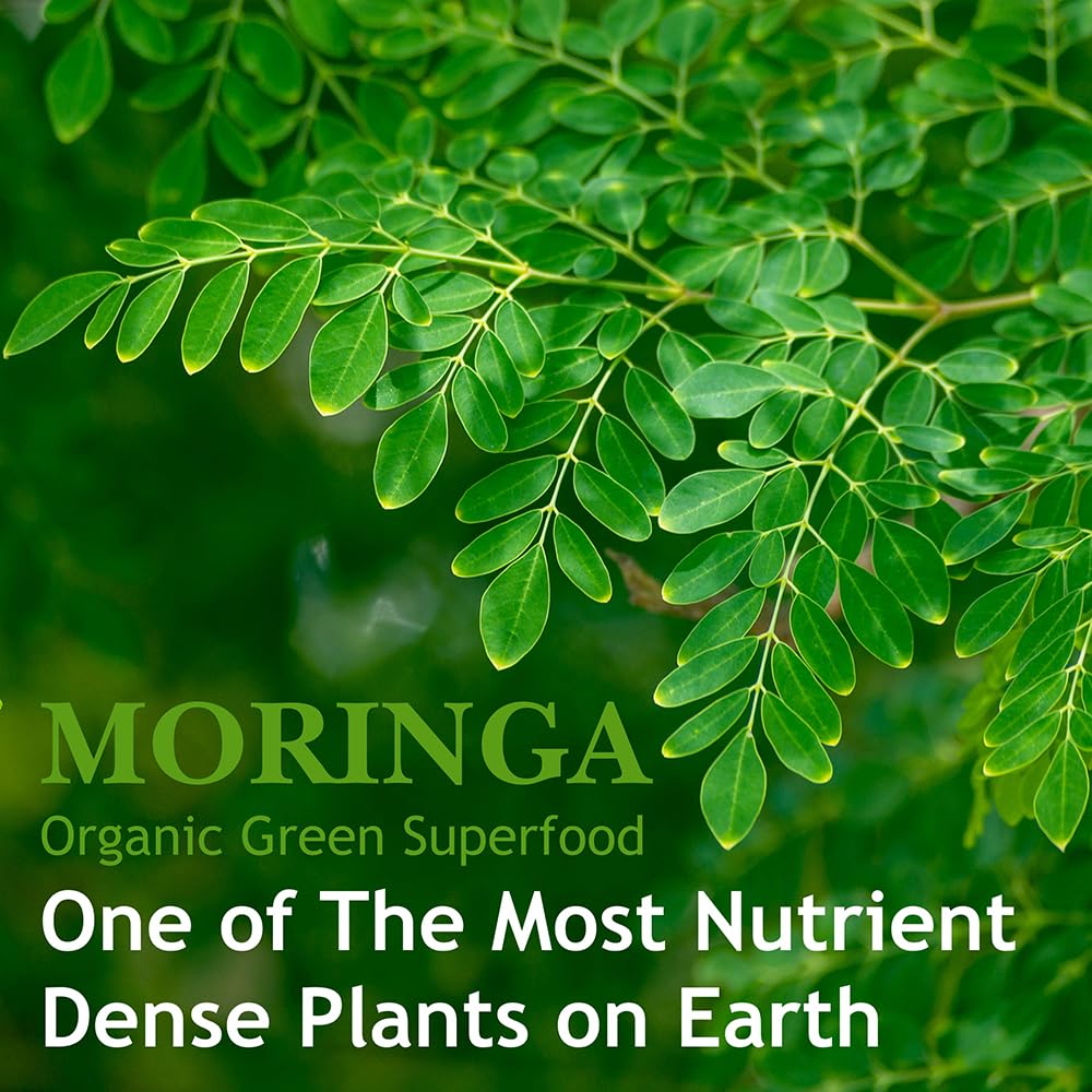 Organic Moringa Capsules 120 Capsules 1000mg Non GMO Gluten Free P540741