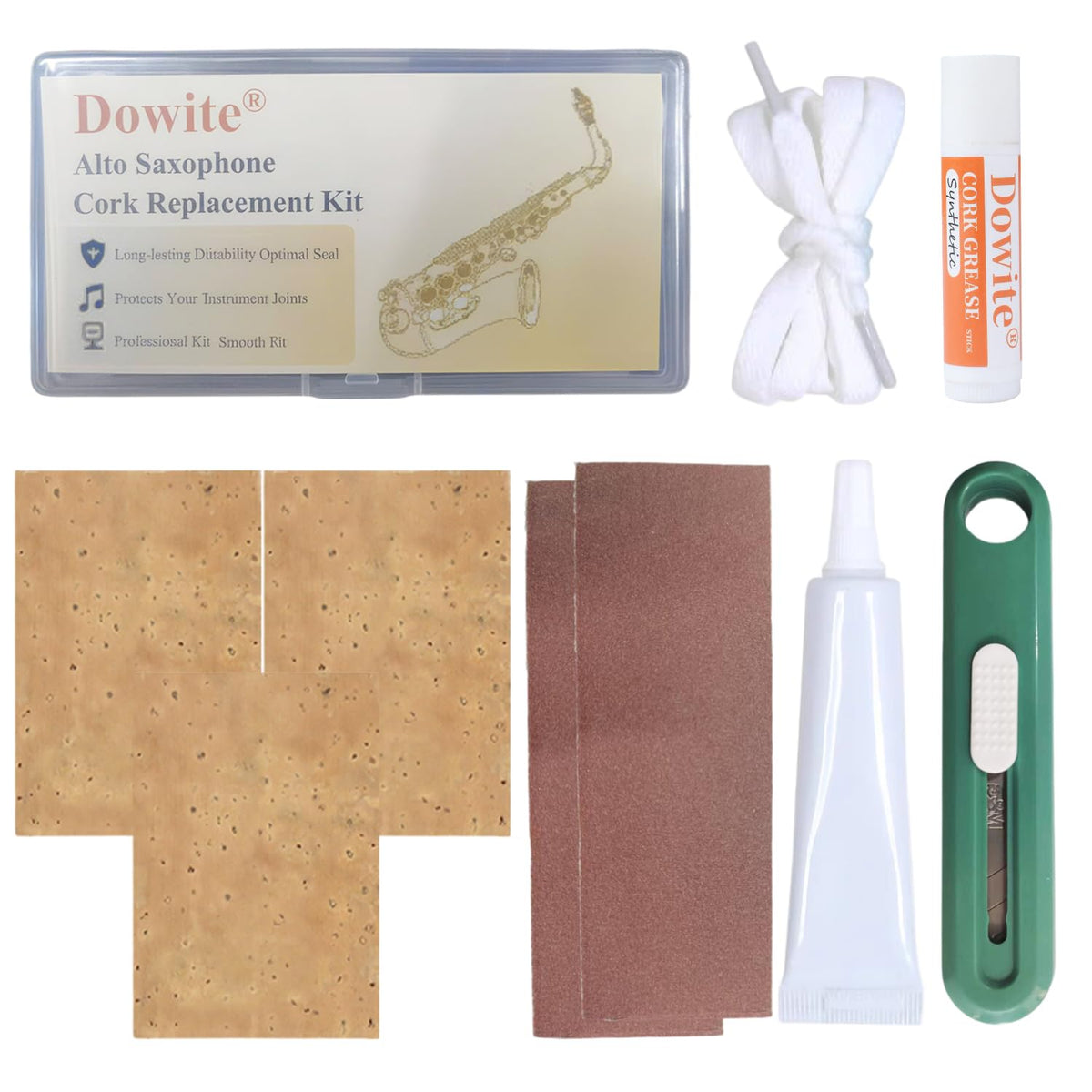 Alto Saxophone Cork Replacement Kit R5996
