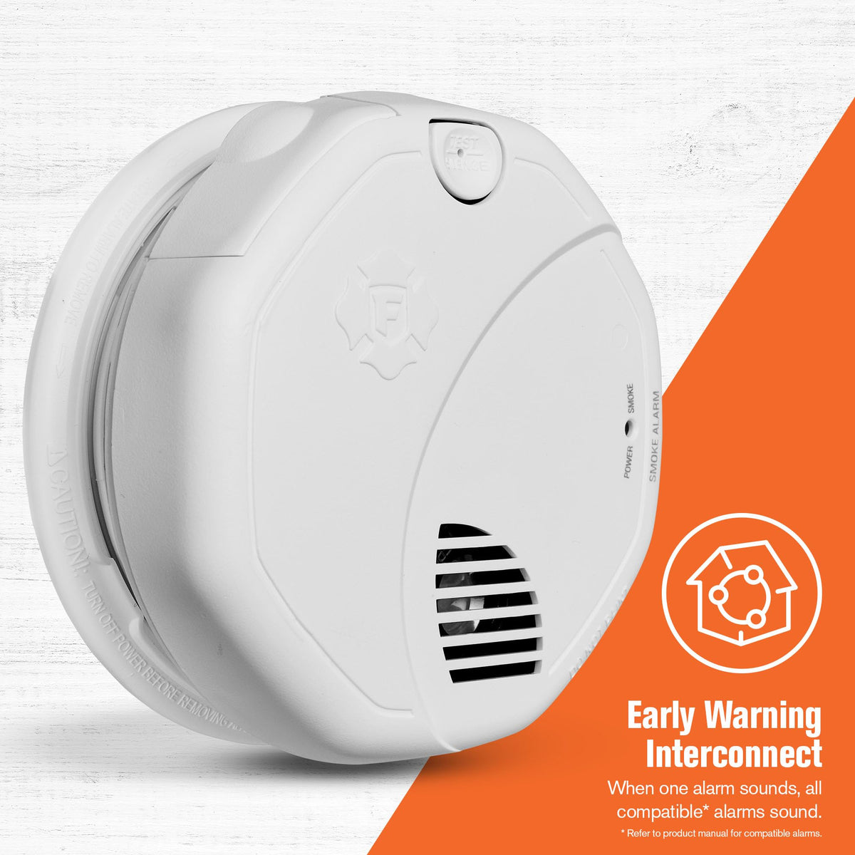 Battery Smoke Alarm with Voice Alerts W706