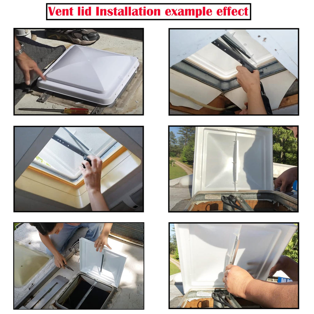 14" x 14" Roof Vent Cover 2 Pack H167428