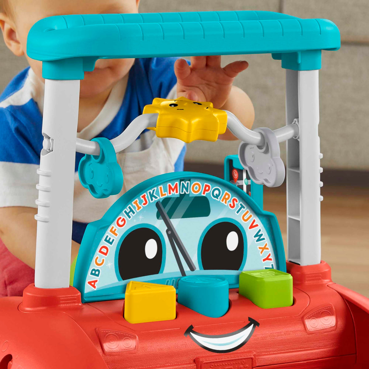 2-Sided Steady Speed Baby Walker with Learning Songs and Sounds R549
