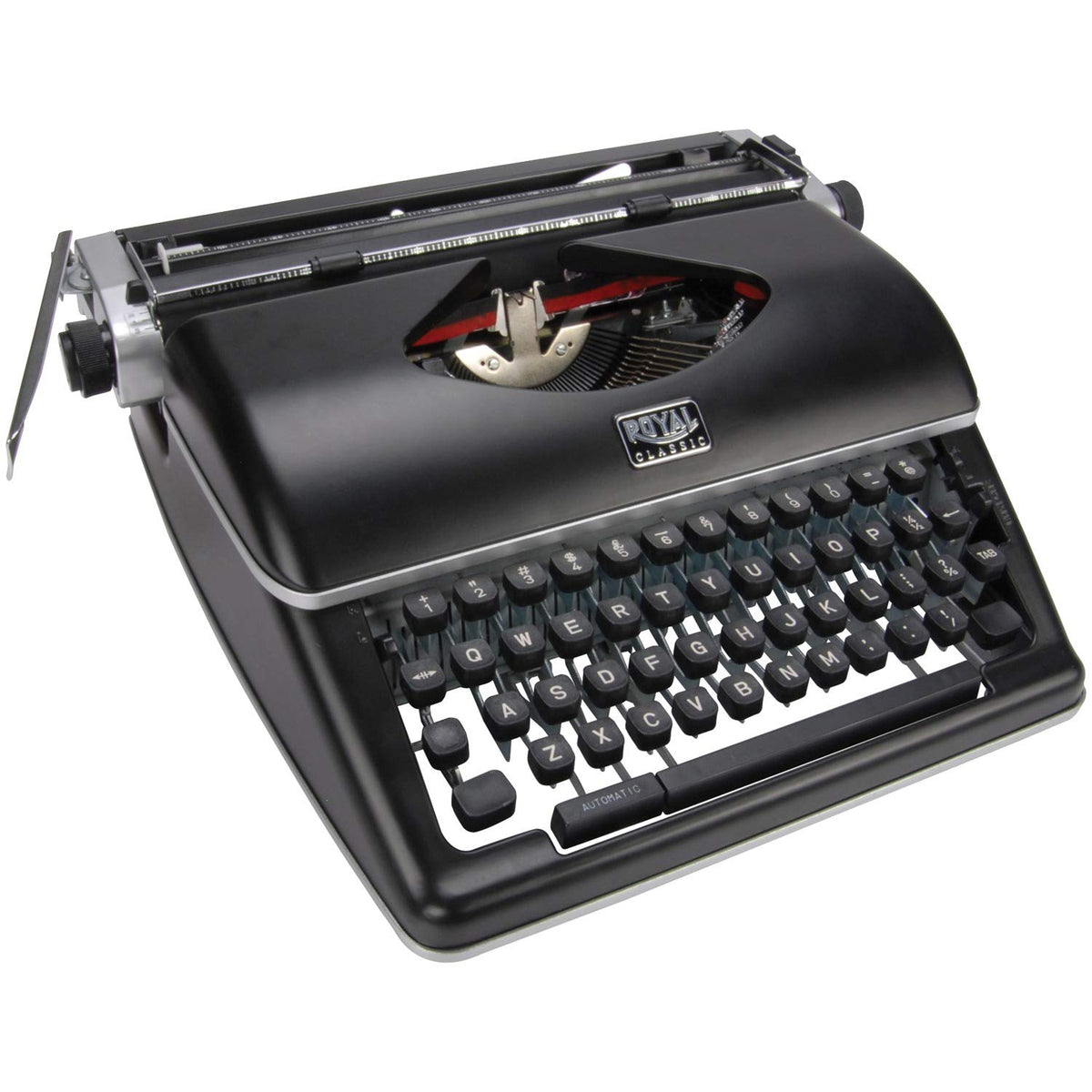 Black Manual Retro Typewriter A81988
