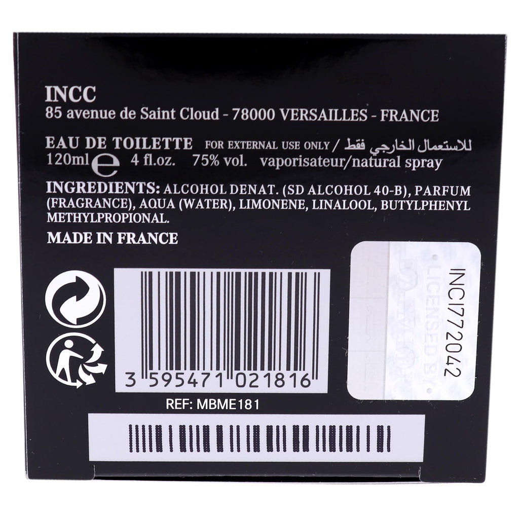 Silver Woody Scent Cologne 4 oz EDT Spray C498