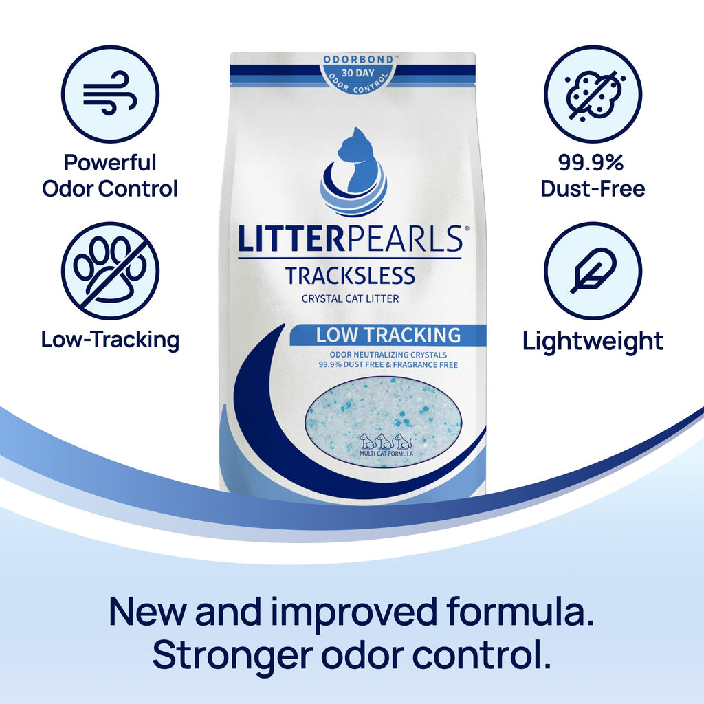 Low-Tracking 30-Day Odor Control Litter 15lbs D9101